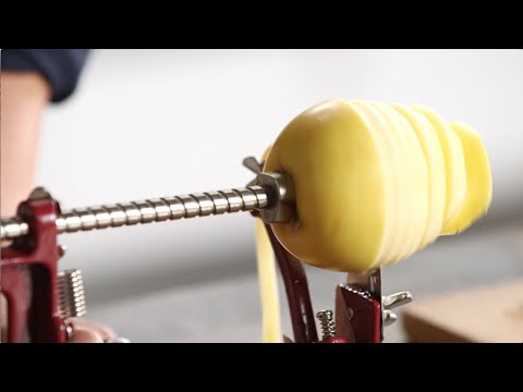 How to Use an Old-Fashioned Apple Peeler/Corer
