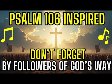 Psalm 106 as an inspired song (WEB): Don't forget- By Followers Of God's Way