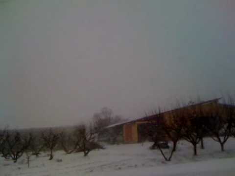 neve dicembre2009 lignano latisana.mov