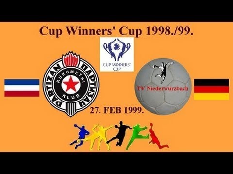Handball гандболTV Niederwürzbach RK Partizan 1998/99 Cup Winners' Cup rukomet