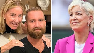 Chris Evert's son Alexander Mill sends heartfelt message to his beautiful mother.