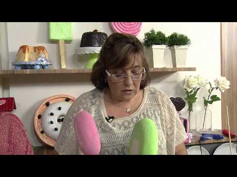 Veja como fazer um lindo sorvete decorativo para festas!