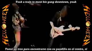Helloween - Crazy Cat [LIVE] Subtitulada en español (Lyrics)