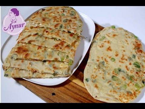 Wieder mal ein leckeres Gözleme Rezept nach meiner Variante mit Käse Füllung I Peynirli gözleme