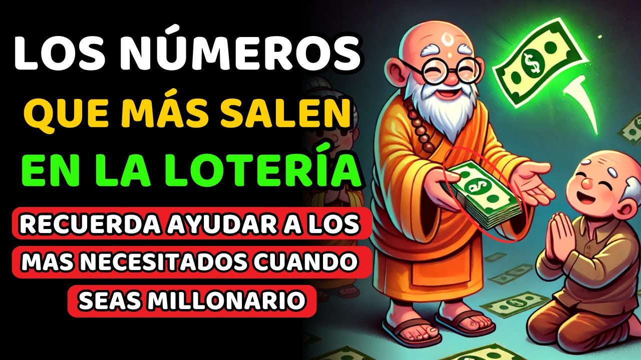 TE LO SUPLICO💥JUEGA ESTOS NUMEROS SALDRAN EN LA LOTERIA , Enseñanzas Budistas🟧⬛UN MONJE ME DIJO