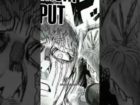 one punch man manga King saves garou