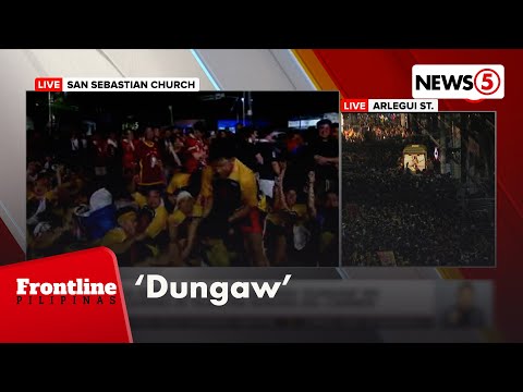 Mga deboto, inaabangan ang ‘Dungaw’ ng Nazareno at Nuestra Señora del Carmen | Frontline Pilipinas