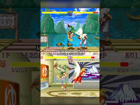 Similarities between Fighter's History and Street Fighter II