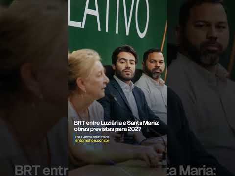 BRT entre Luziânia e Santa Maria  obras previstas para 2027