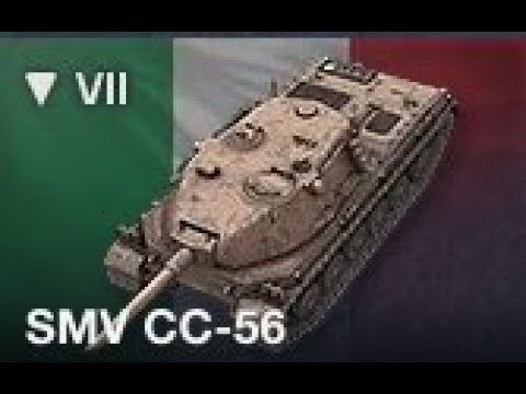 Como jogar de SMV CC 56 - Caça Tanques Tier 7 - World of tanks blitz