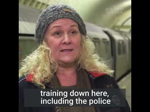 Inside London Abandoned Underground Station That Was Use to Hide British Museum Treasures#trending