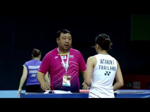 Yonex Sunrise India Open 2017 | Badminton QF M1-WS | Ratchanok Intanon vs Sung Ji Hyun