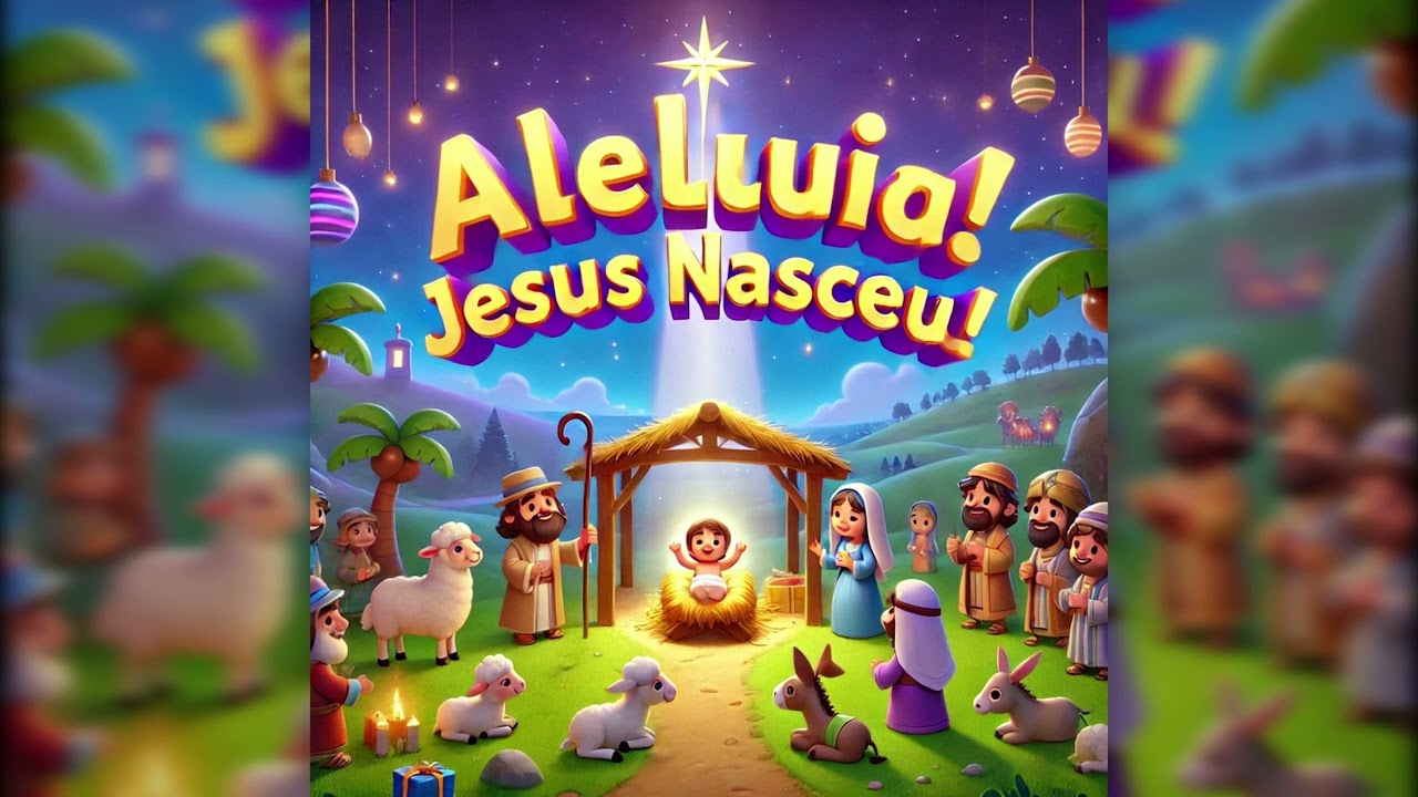 Aleluia! Jesus Nasceu! (v.1) - Milko e Lo - Música de Natal Infantil para Coral de Igreja