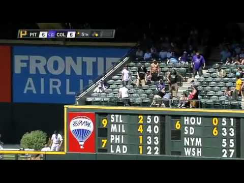 2012/07/18 Pirates' four homers