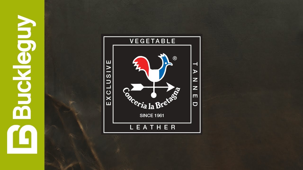 Conceria La Bretagna, Cowboy | Grey | Veg Tan Leather Demo