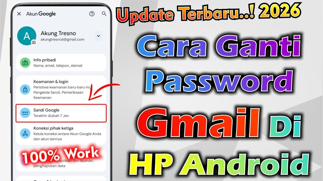 How to Change Gmail Password