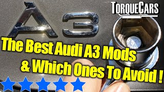 Best Audi A3 Mods & Performance Upgrades (& ones to Avoid!) [8L 8P & 8V Tuning G