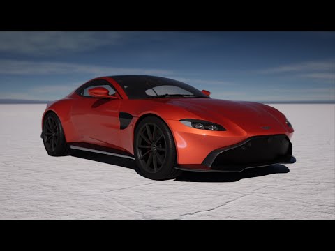 Aston Martin Vantage - 3D Project