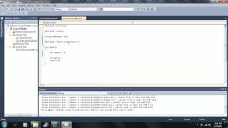 Lesson 42: Header files. Beginning Programming with Visual Studio C++ 2010