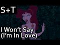 Hercules I Won T Say I M In Love Hebrew Subs Translation