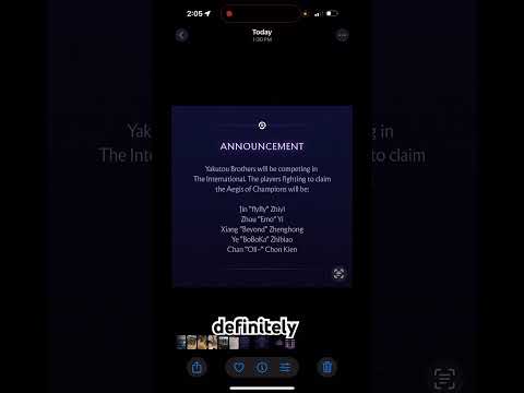 Gaimin Gladiators Dota 2 Update. #theinternational #dota2 #gaimingladiators #esports #drama