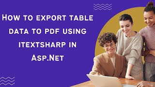 Ultimate Guide to Export Table Data as PDF in ASP.NET MVC