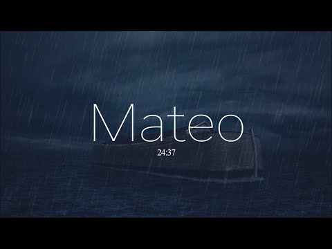 Mateo 24:37
