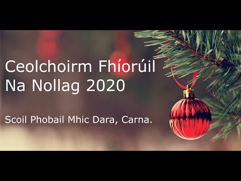 Ceolchoirm Fhíorúil na Nollag 2020