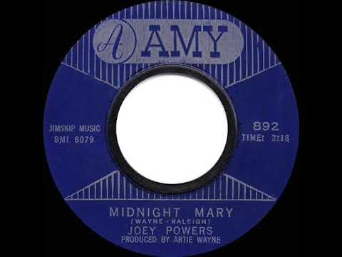 1964 HITS ARCHIVE: Midnight Mary - Joey Powers