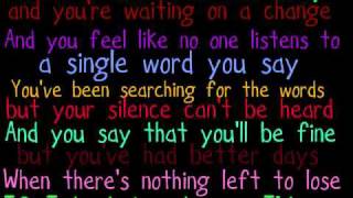 Shiloh-Strong Enough To Cry with lyrics.