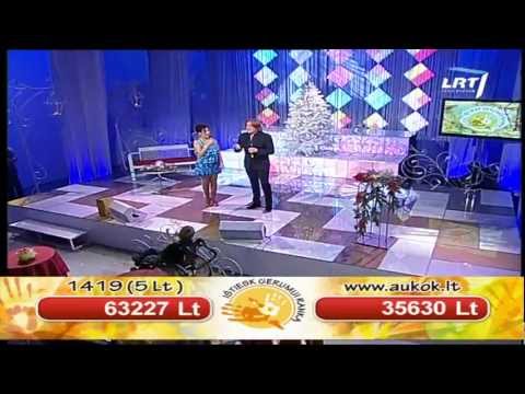 Prie labdaros telemaratono „Ištiesk gerumui ranką" prisidėjo I. Starošaitė ir Ž. Žvagulis