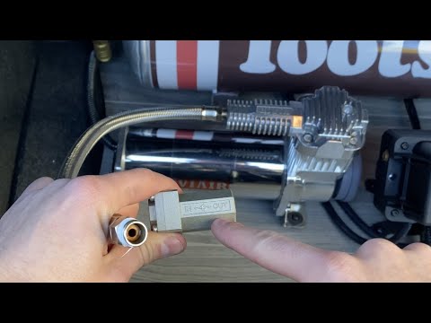SMC Check Valve installation - Bagged 2012 Dodge Challenger SXT