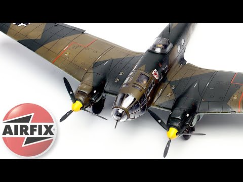 Airfix 1/72 Heinkel He111 P-2 Full Build