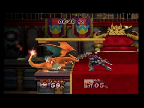 [Project M] Elgato Test Sm4sh Roy vs Sm4sh Charizard