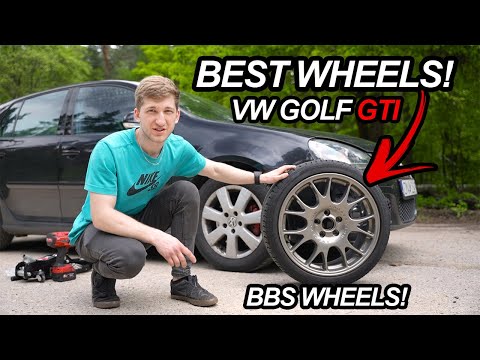 BEST Wheels for a VW GOLF GTI? BBS CH025 | MY VW GOLF GTI GETS NEW WHEELS!