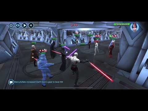 Traya Trio with dooku vs Padme