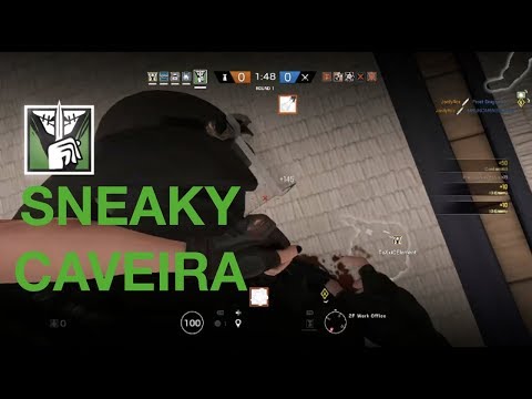 Sneaky plays w/ Caveira - Rainbow six siege