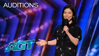 The Judges Call Aiko Tanaka's Audition 'Brilliant and Hilarious' | AGT 2022 thumbnail