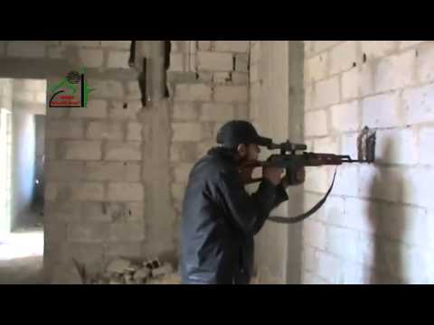 اشتباكات بين عناصر تجمع أنصار الإسلام وقوات النظام في عربين