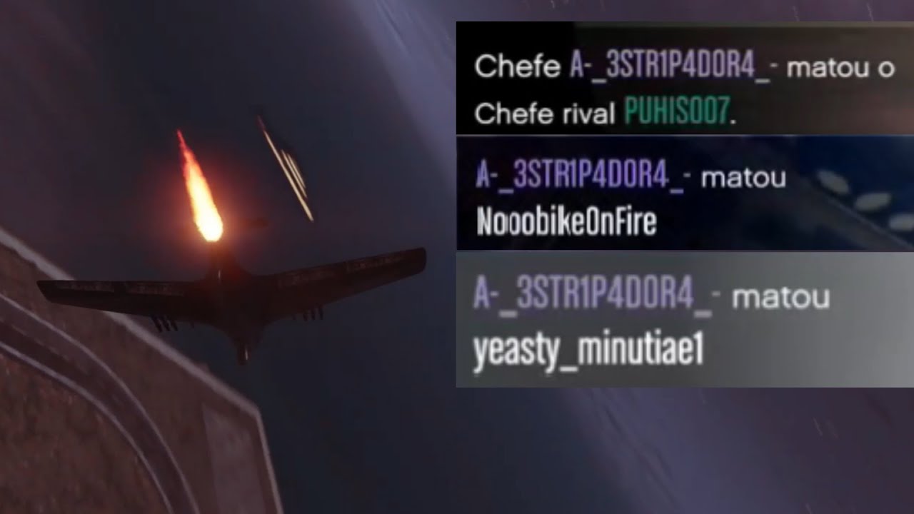 GTA 5 ONLINE | ESSES TRYGADOLAS DE JATO SE JUNTARAM CONTRA MIM E SE ARREPENDERAM... [4vs2]