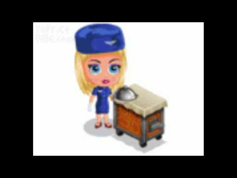 Stewardess im Pflegeheim