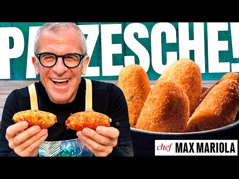 Che Spettacolo queste CROCCHETTE DI PATATE SALAME E FORMAGGIO Filante! Ricetta di Chef Max Mariola
