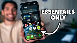 The Cleanest iPhone Home Screen for Creatives!