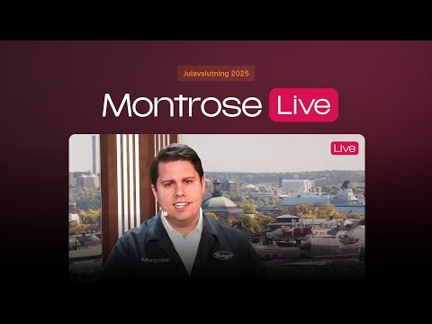 Montrose Live December - Ställ alla dina frågor om Montrose direkt till oss och få svar!