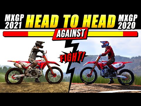 MXGP 2021 vs MXGP 2020 - Full Game Direct Comparison