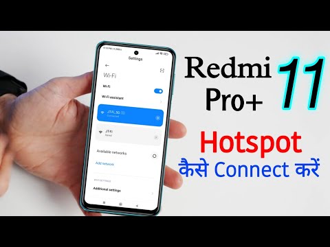 How to Fix Hotspot Problem in Redmi Note 11 Pro+ | Redmi Note 11 Pro+ Hotspot se Connect Kaise Kare