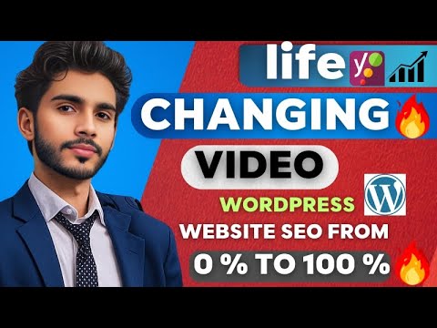Life-changing video 📌 WordPress Website SEO From 0 % to 100 % – Ultimate Yoast SEO Tutorial (2025)✅