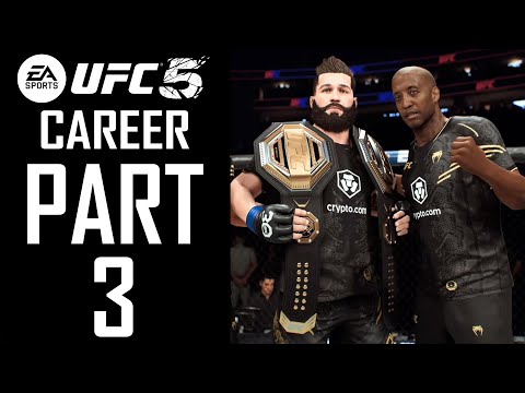 EA Sports UFC 5 - Career - Gameplay Walkthrough - Part 3 - "Championship Fight, SuperFight"