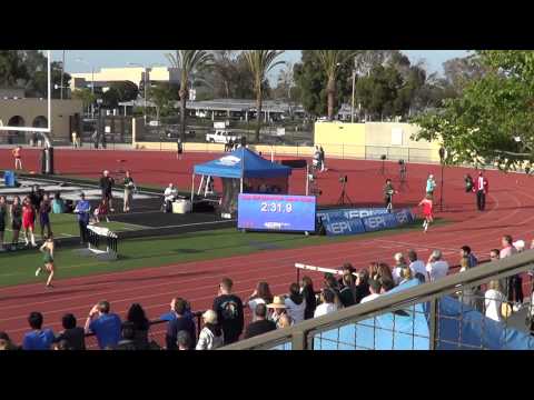 JVG 800m finish at Sunset Finals 5-8-14 - Los Alamitos Girls