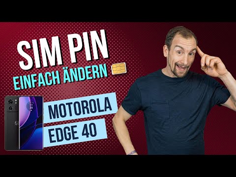 Motorola edge 40 - SIM-PIN ändern • 📱 • 🧑🏽‍💻 • 🔐 • Anleitung | Tutorial